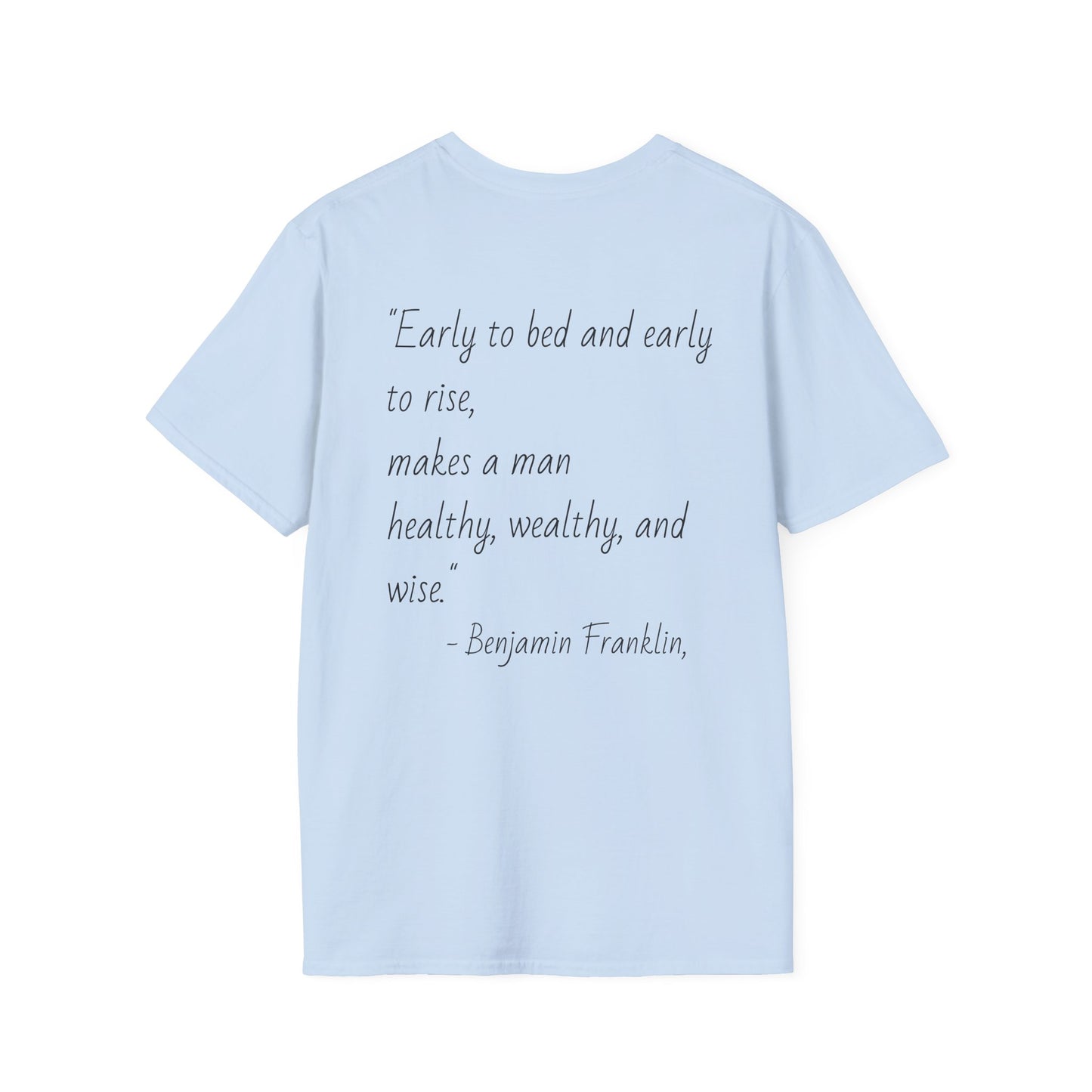 Drink Water T-Shirt-Franklin Edition