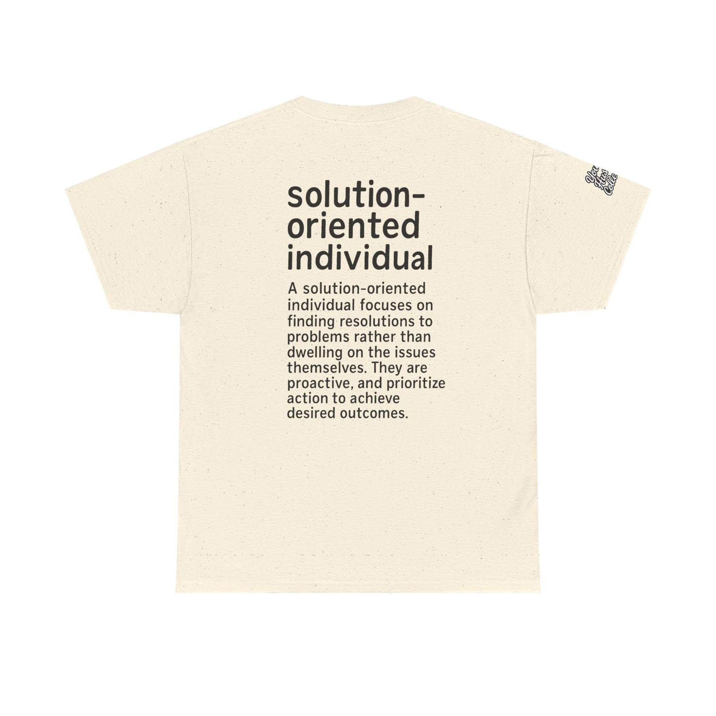 Drink Water-Solution-Oriented Tee