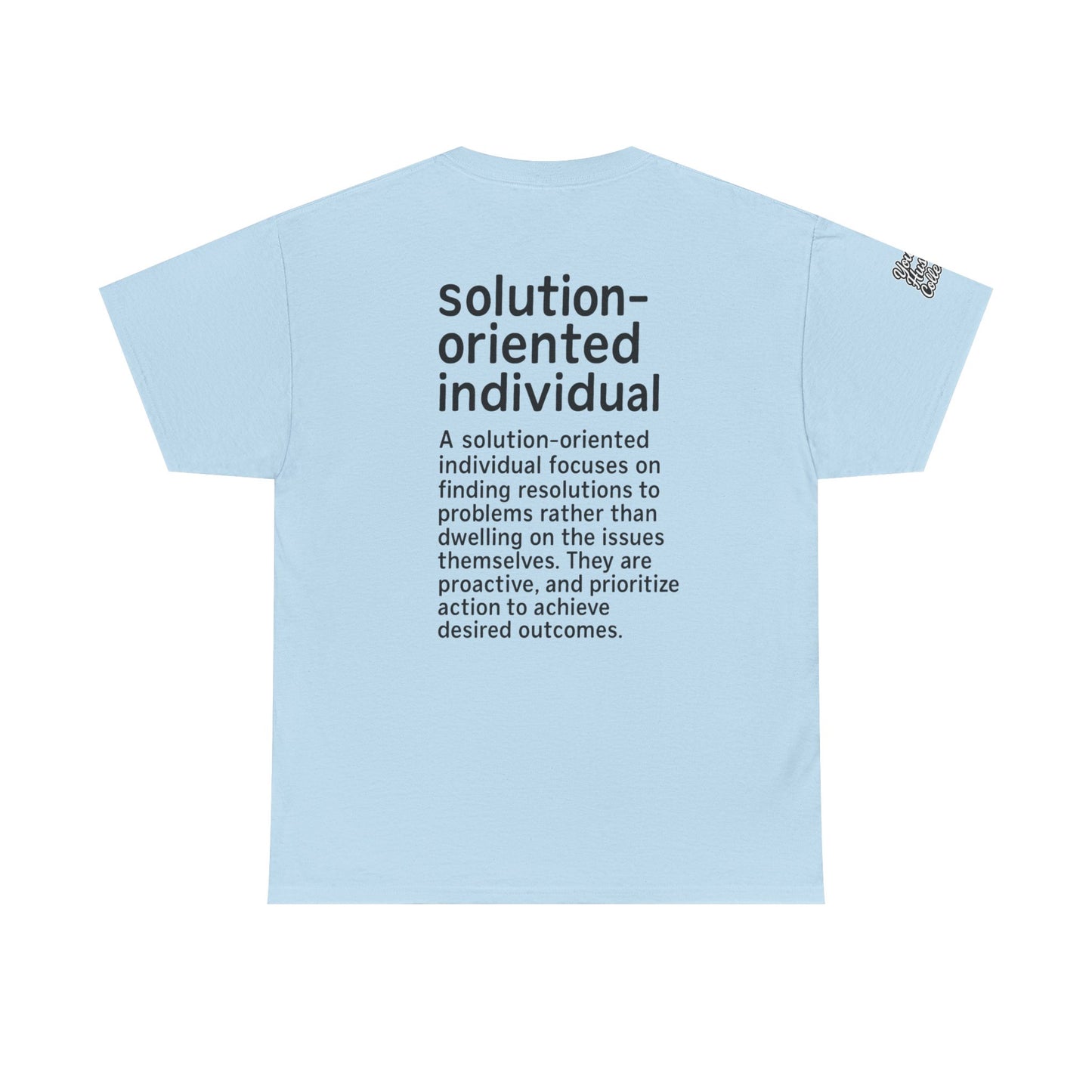 Drink Water-Solution-Oriented Tee